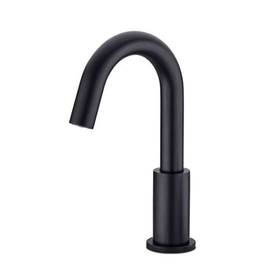 Robinet à capteur automatique sans contact de couleur noir mat Montréal