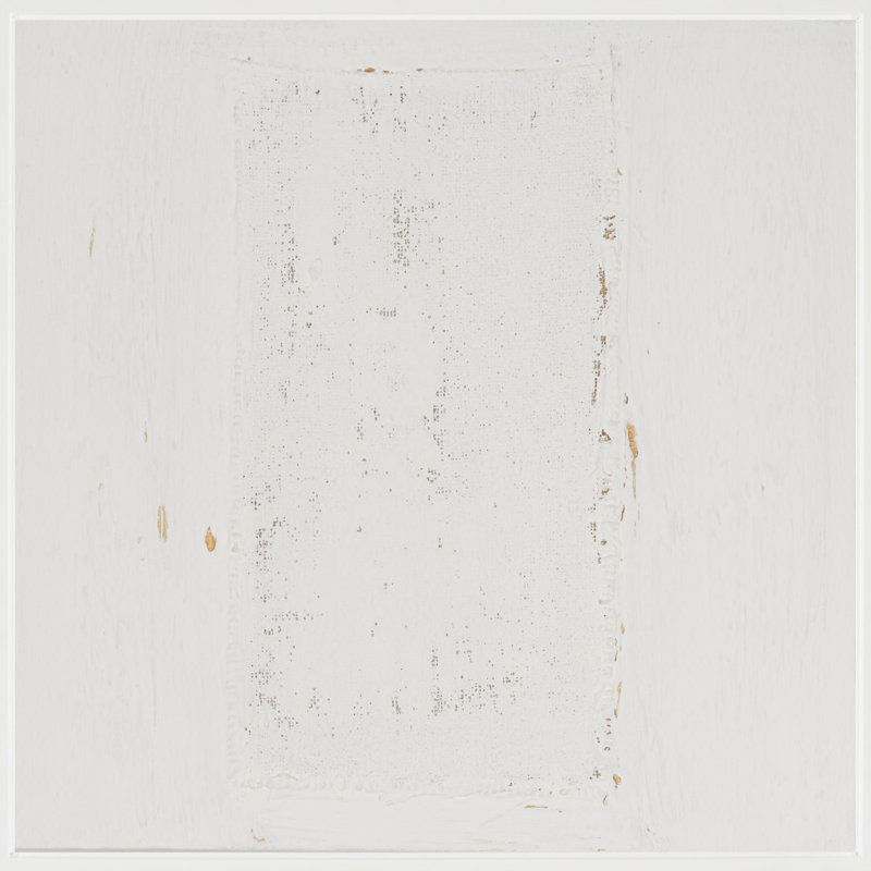 Bashful Print, Laguna White Framed
