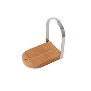 Stainless Steel D-Shaped Spoon Rest