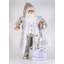Lighted White Elegance Santa