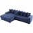 Tissu bleu est en rupture de stock