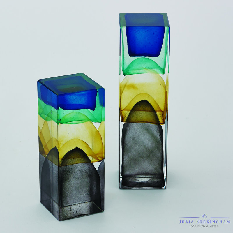 Dew Drop, 6.75" H x 2.5" W x 2.5" D, Pink