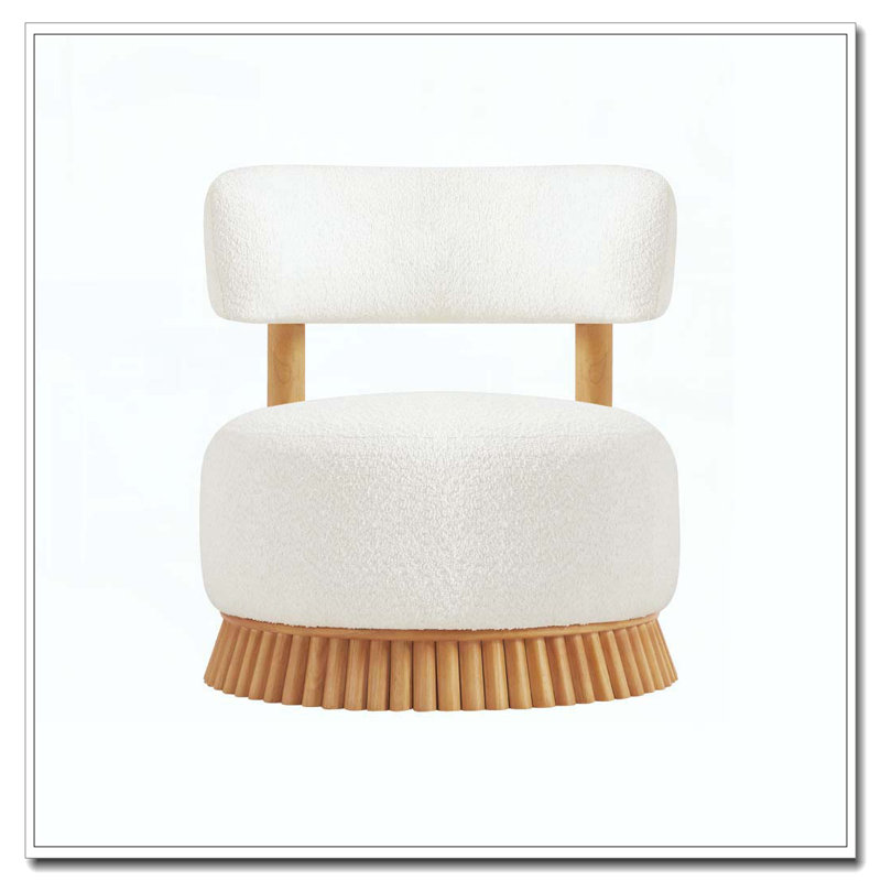 Chaise sans accoudoirs Modern Farmhouse, Beige, 1