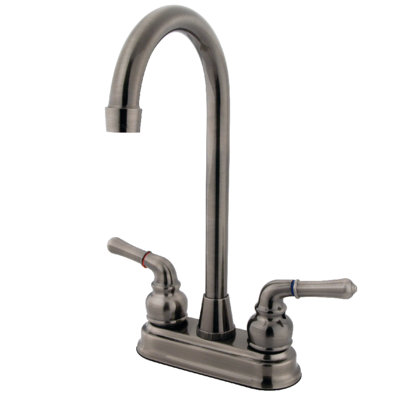 Kingston Brass Magellan Two-Handle 2-Hole Deck Mount Bar Faucet