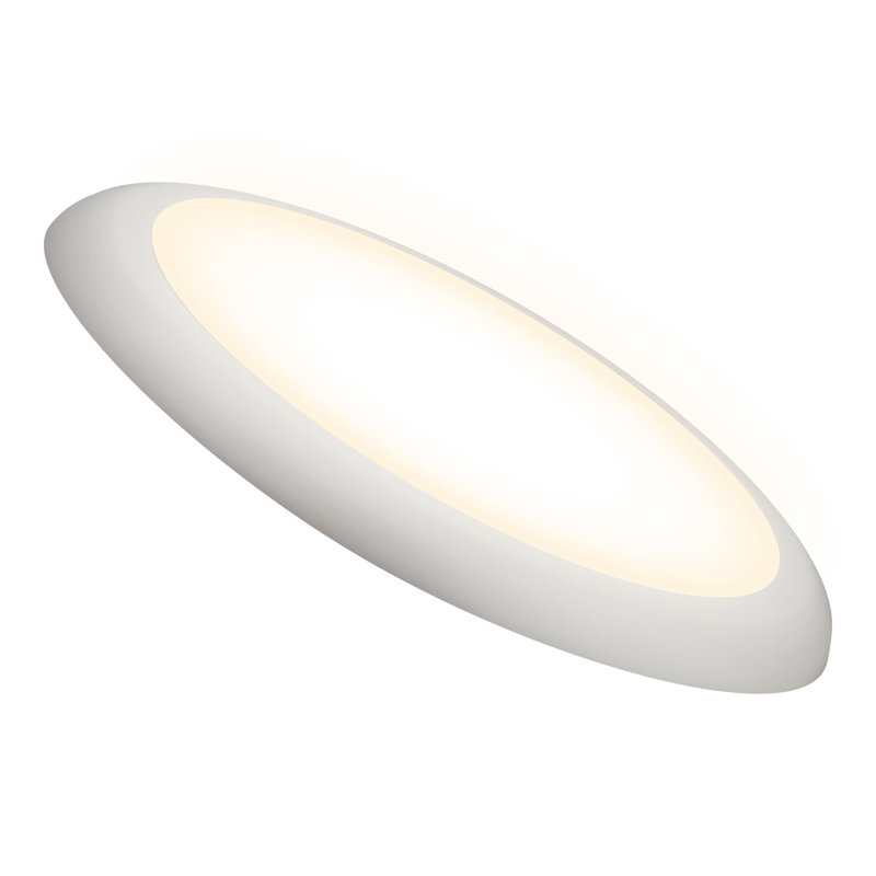 16" LED Flush Mount Ceiling Light – Dimmable, Slim Ceiling Light - Energy Efficient LED Light - Multi-Purpose Easy-Install Light Fixture