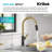 KRAUS Oletto Single Handle Pull Down Kitchen Faucet-88961286