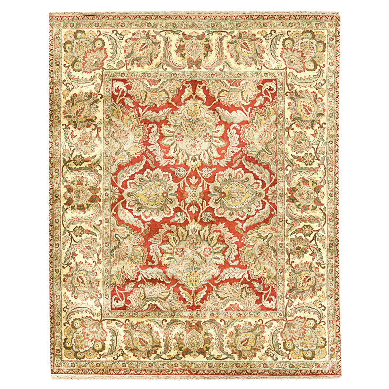One-of-a-Kind 7'9" X 9'7" Hand Knotted Area Rug