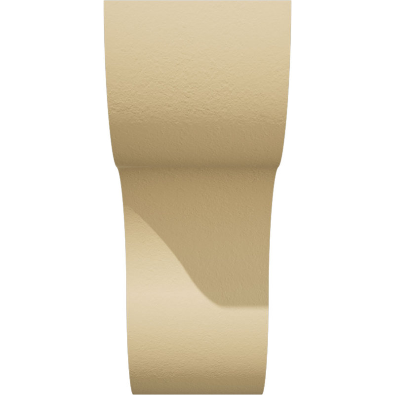 Queue de chevron en uréthane Carmel Signature, brun clair apprêté, H 10 po x l 24 po x P 4 po