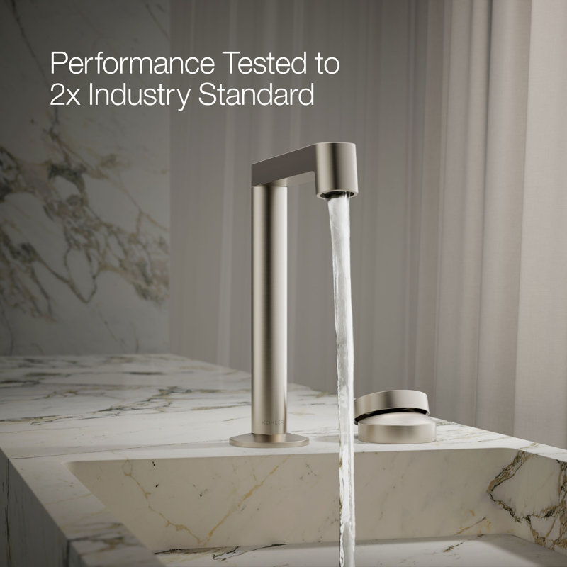 Components Bathroom Sink Rocker Handle, Vibrant Brushed Nickel
