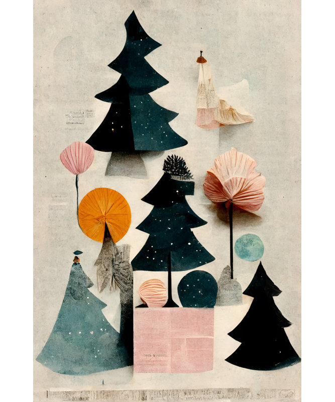 1 Piece Wrapped Canvas Wall Art, 76.2 cm H x 50.8 cm W