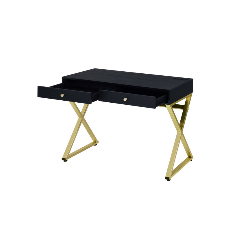 Justine Vanity, Black/Brass