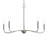 Ilia 5-Light Brushed Nickel Chandelier-127380304