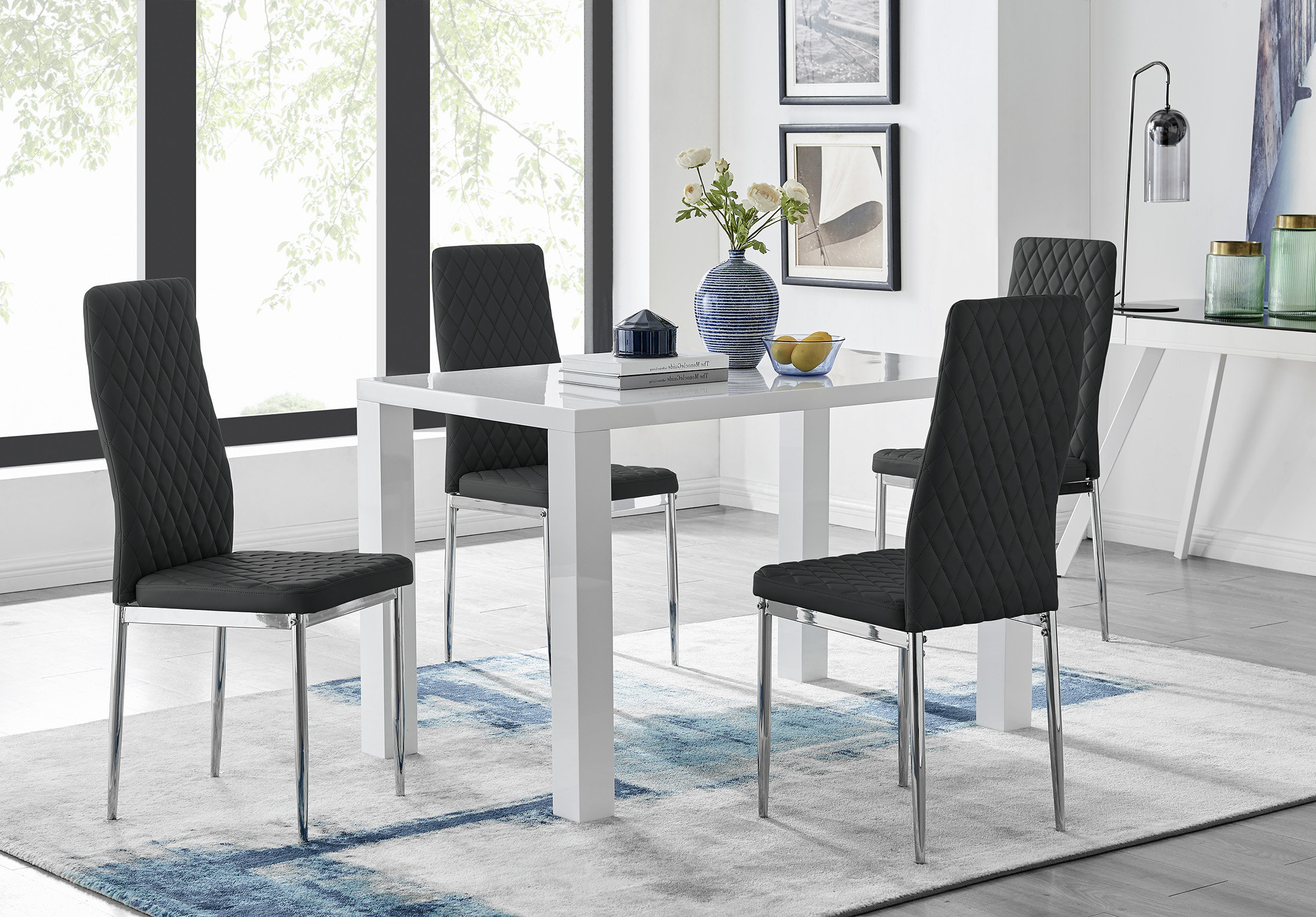 4 seater deals high dining table