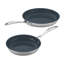 Zwilling Clad CFX 2-piece Stainless Steel Ceramic Nonstick Fry Pan Set