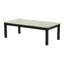 Table basse 3 pièces avec plateau en faux marbre-843459012
