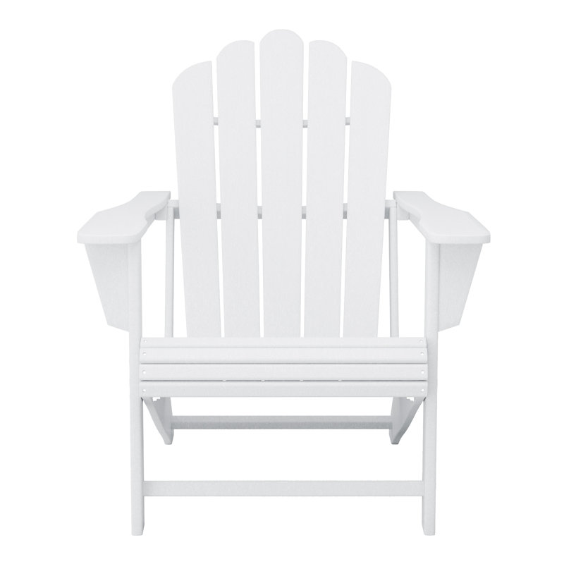 Outdoor Poly Adirondack Chair (Set Of 4), White