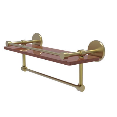 Dalston Bracket Shelf with Towel Bar
