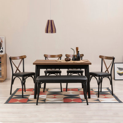 Sheryl 5 - Person Dining Set