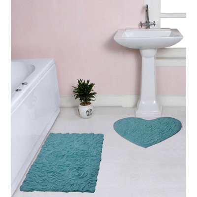 Ensemble de tapis pour salle de bain 2 pièces Freida