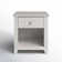 Tevrat 20.8" 1 - Drawer Nightstand with Drawer and Open Compartment