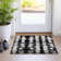 Premium Machine Washable Prisco Black Rug