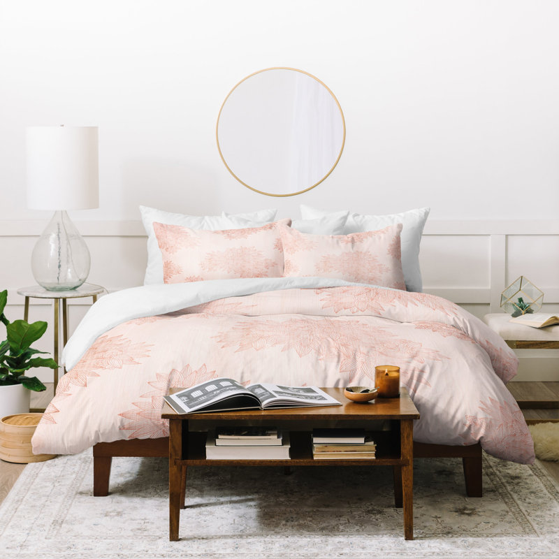 Housse de couette beach day, Housse de couette pour lit simple, Rose