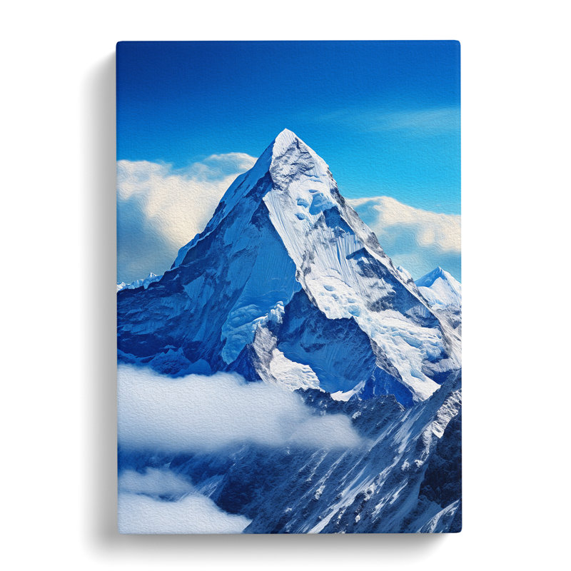 Mount Everest Constructivism - Print, 76cm H x 50cm W x 3cm D
