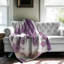 Couverture sherpa rose 1 pièce-99476916