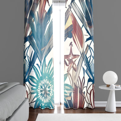Brasi Semi Sheer Curtain Pair