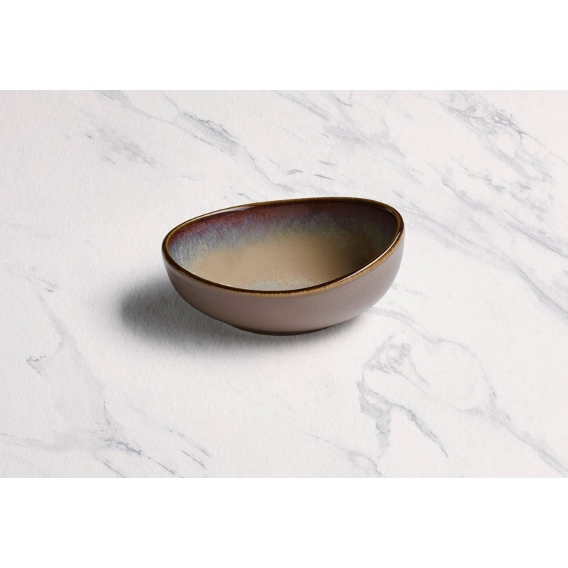 Bol empilable en porcelaine de qualité supérieure SPLASH BEIGE, Splash beige