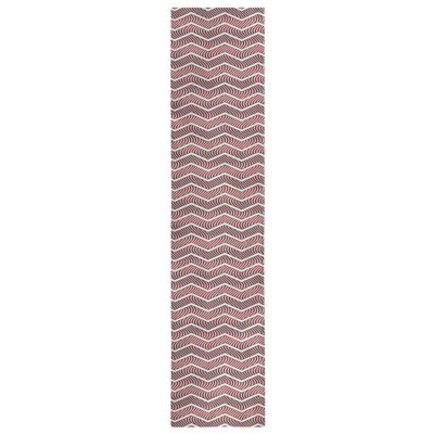 Stephenie Wavy Chevrons Table Runner