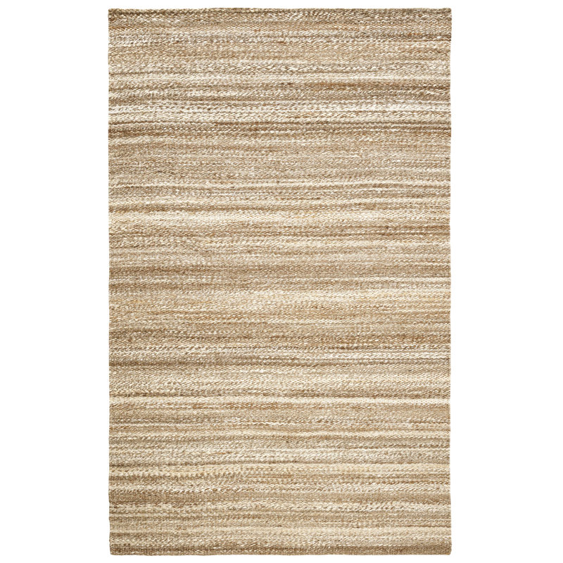 Lewis Natural Handwoven Jute Rug, Rectangle 5' x 8'