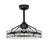 Jackeline 20.8'' 7 - Blade Crystal Ceiling Fan with Remote and Light Kit-1787138265