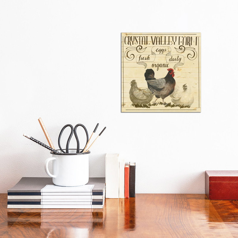 Animal Farm Collection II by Grace Popp - Wrapped Canvas Painting, 30.48 cm H x 30.48 cm W