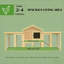 Stable Pet House, poulailler dans la cour arrière, poulailler en bois, poulailler spacieux