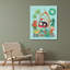 The Holiday Aisle® Urban, Mary Gallery Wrapped Canvas Art Titled: Urban Jungle Christmas I