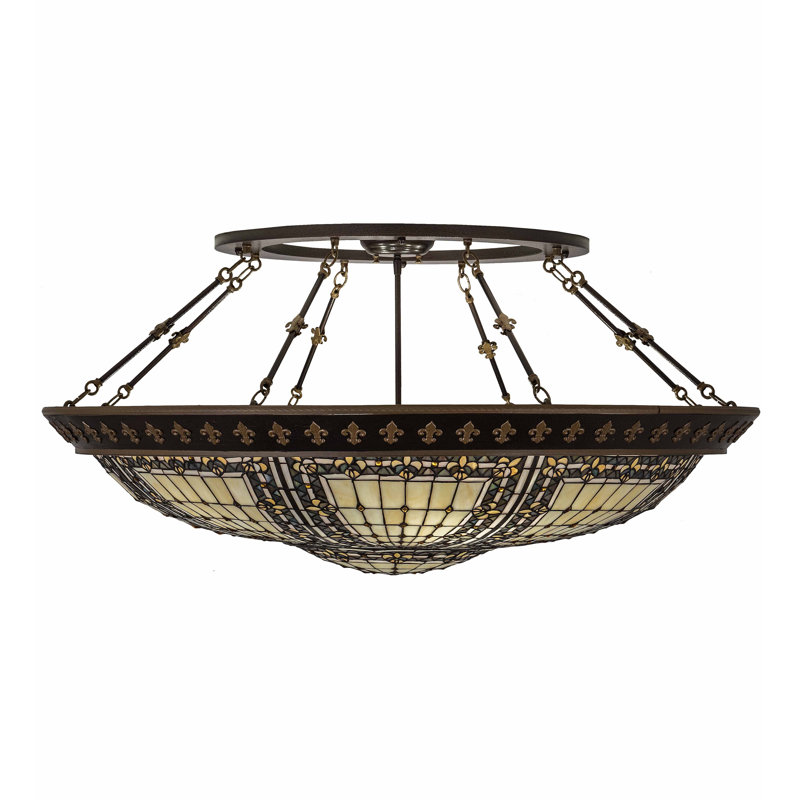 Overlea 8 - Light Semi Flush Mount