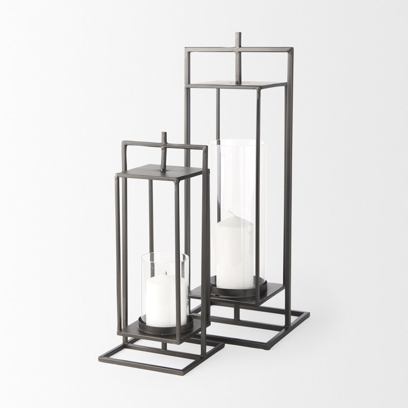 Albus Lantern, 24" H x 9.25" W x 9.25" D