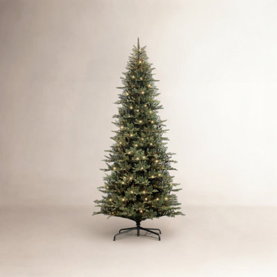 Hachmin Slender Pre-Lit Fir Christmas Tree
