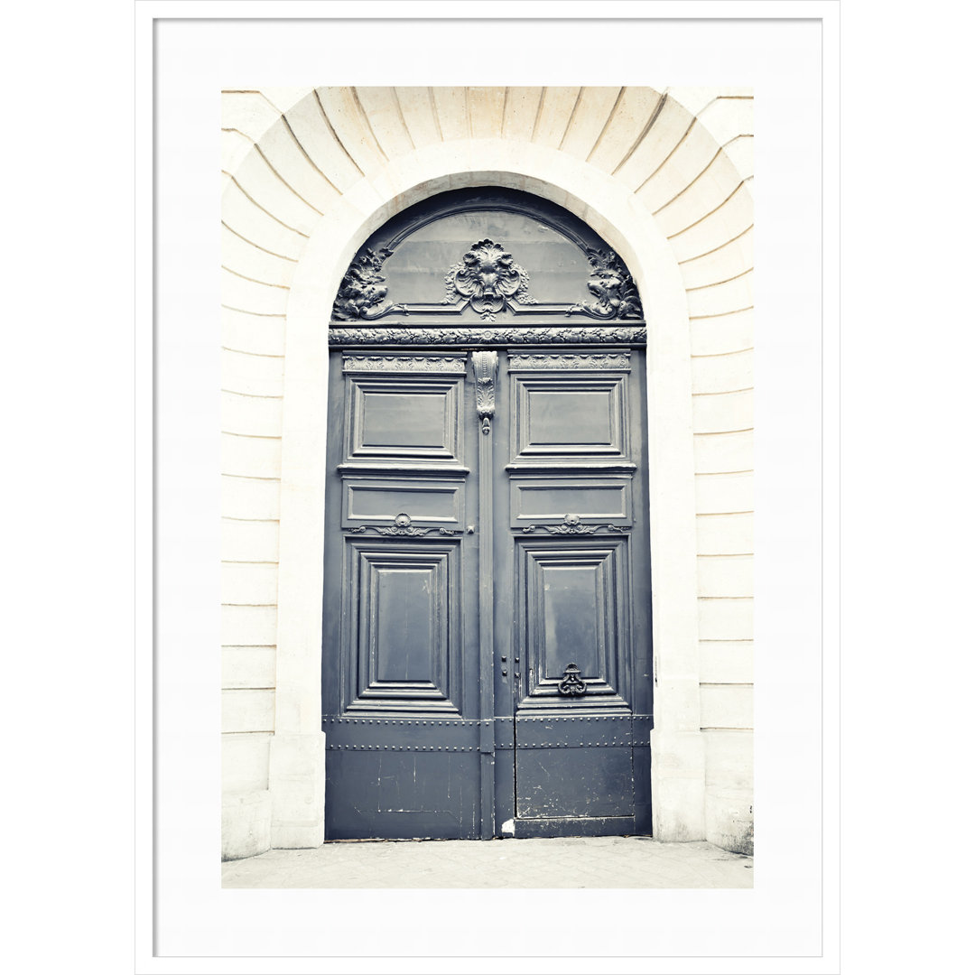 " Black Paris Door " by Caroline Mint Joss & Main Frame 