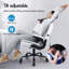 17 Stories Adjustable Faux Leather Swiveling PC & Racing Game Chair-1433815904