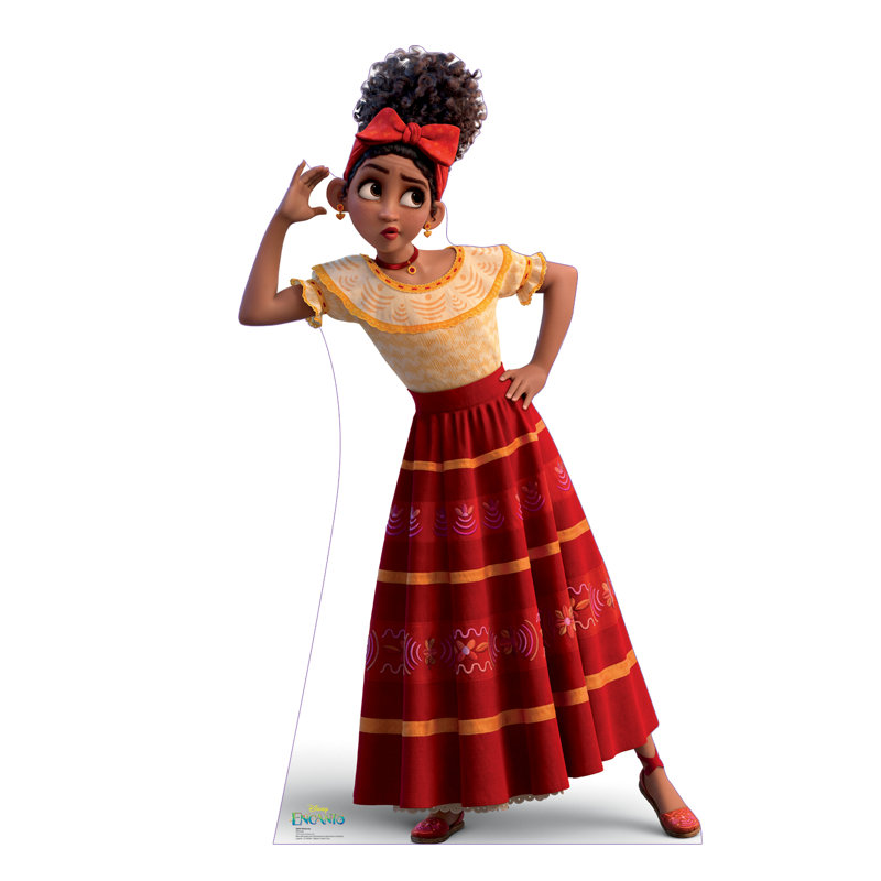 48'' Dolores Encanto Cardboard Standee with Red Dress