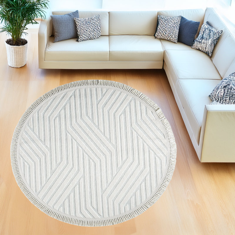 Tapis rond Kenethia