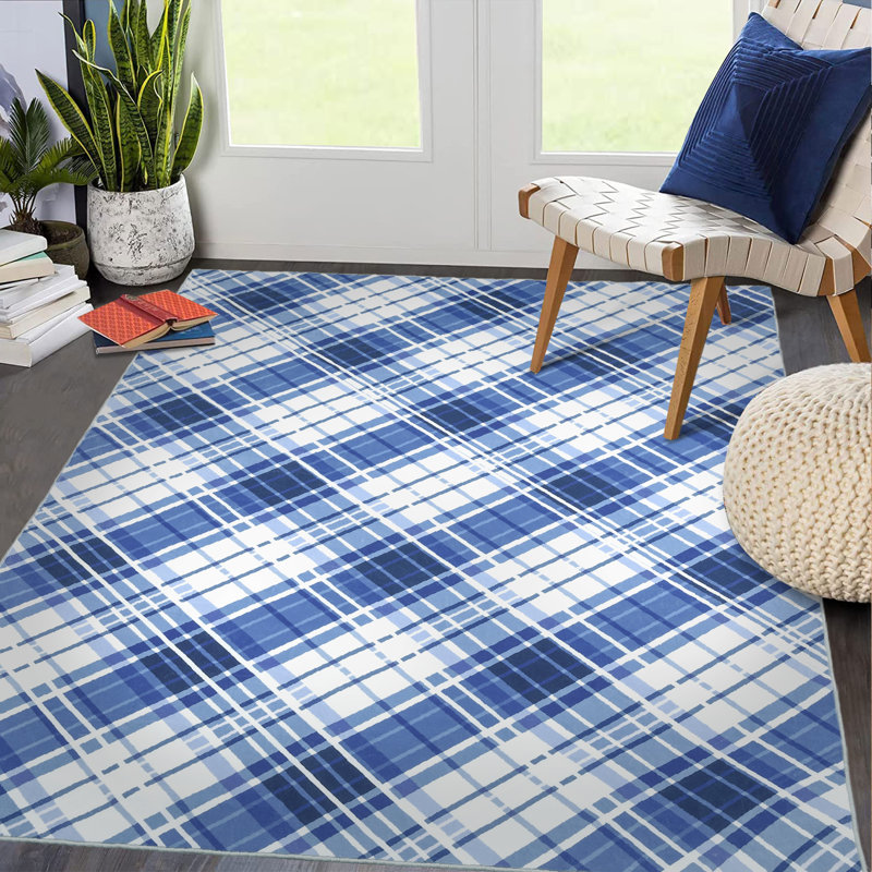 Tapis Delfina avec envers antidérapant, Rectangle 6 pi x 9 pi