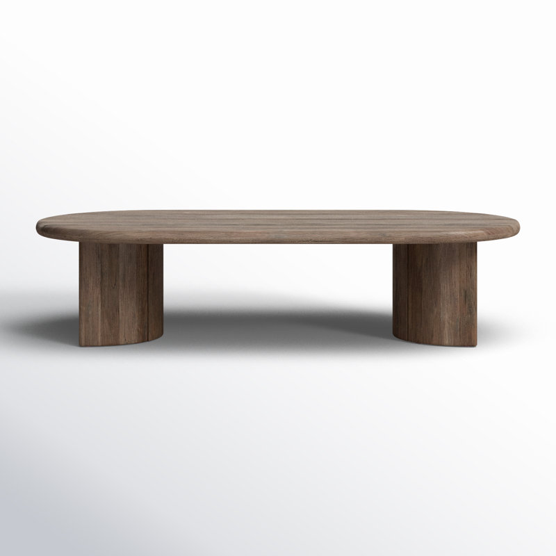 Paden Outdoor Coffee Table-Stained Toasted Brown-FSC