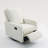 Short plush manual button armchair sofa-37076686