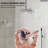 Ceiling Mount High-Pressure Rainfall Shower Faucet, Dual Showerheads System with Rough-in Valve, Handheld Shower-95466163