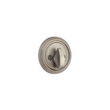 Regular Single Sided Deadbolt Polished Nickel Lifetime Finish