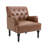 28.5" W Faux Leather Armchair-77636345