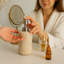 Distributeur de savon en marbre naturel Degarmo
